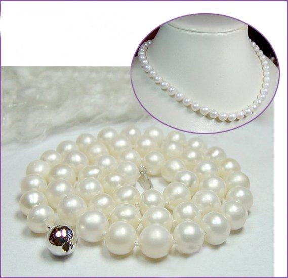 Excellence 7-7.5mm Genuine Cultured Pearl Necklace