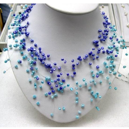 HANDCRAFT! 17'' MAN TIAN XING PEARL NECKLACE