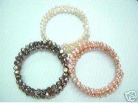 WHOLESALE 3PIECE Baroque cultured pearl Bracelet
