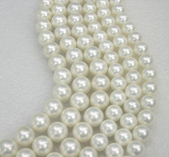 WHOLESALE 5PCS SUPERB SOUTH SEA SHELL PEARL NECKLACES