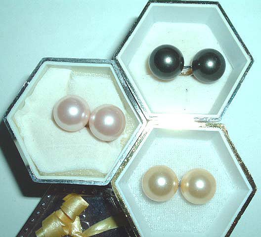 wholesale Superb 10pairs south sea shell earrings 925s
