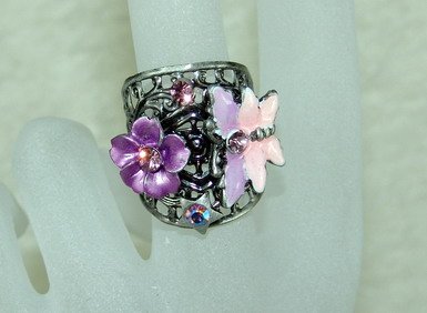 Rhinestone ring wire pp
