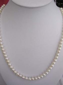 24'' 8mm fresh water pearl necklace