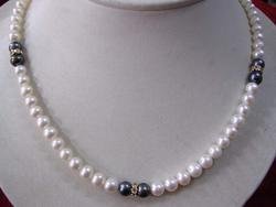 Beautiful 7-8mm fresh water pearls necklace