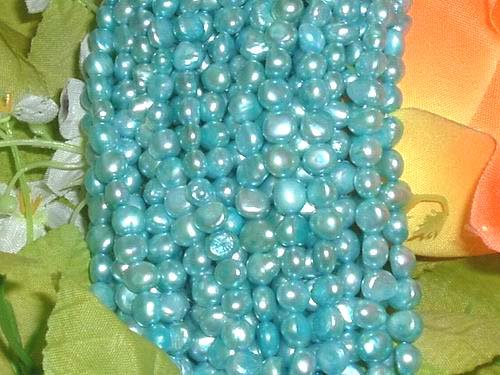 20 strand 6-7 mm nugget freshwater pearl