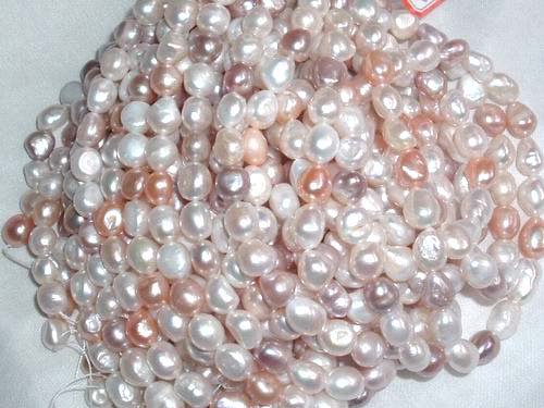 A++ 8 strand 10-11x13 mm grotesquery freshwater pearl