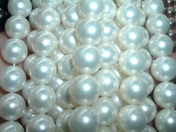 A++ 5 strand 12 mm WHITE south seashell pearl