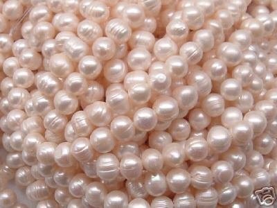wholesale 10 strand 8-9 mm white freshwater pearl