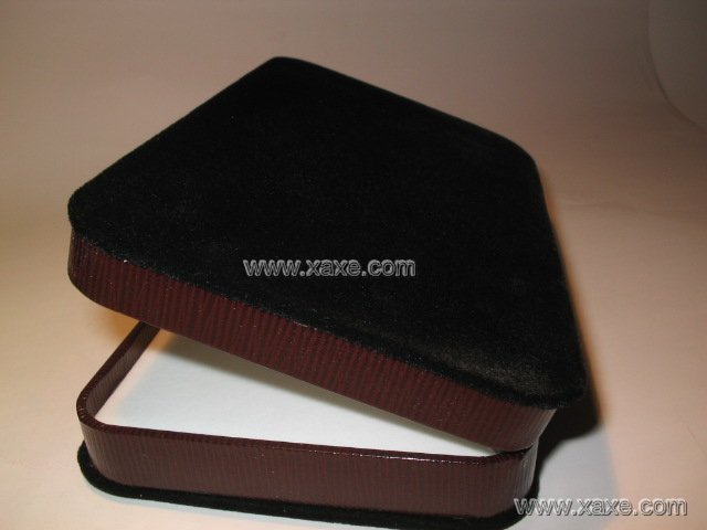 big black velvet jewelry box