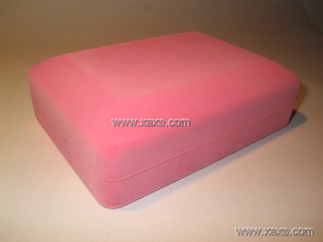 pink velvet jewelry box for jewelry sets