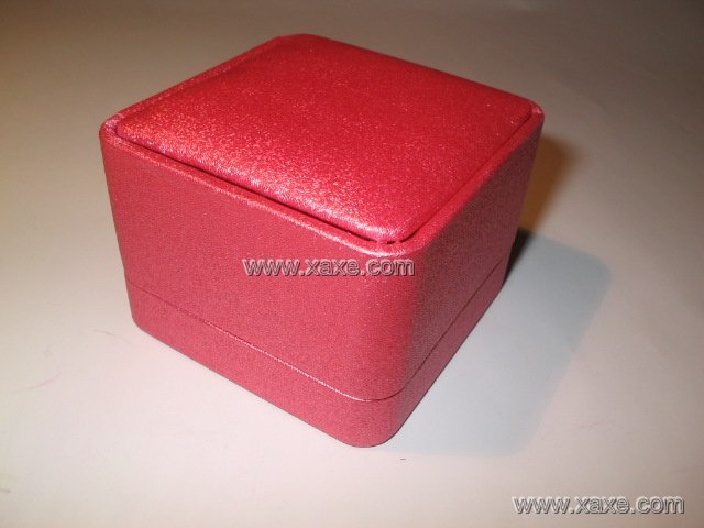 pink silk fabric jewelry box