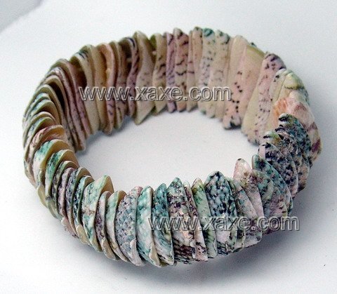 Lovely colorful shell bracelet