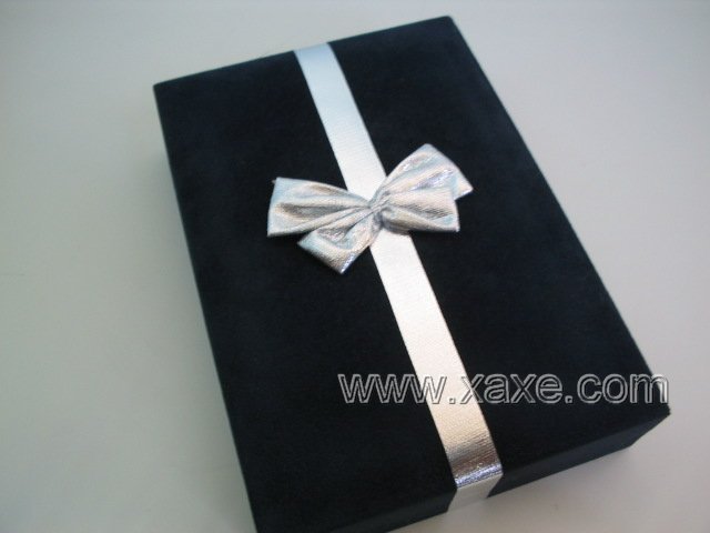 Dark Blue Velvet Jewelry Box