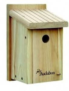 Audubon by Woodlink Cedar Wren/Chickadee House