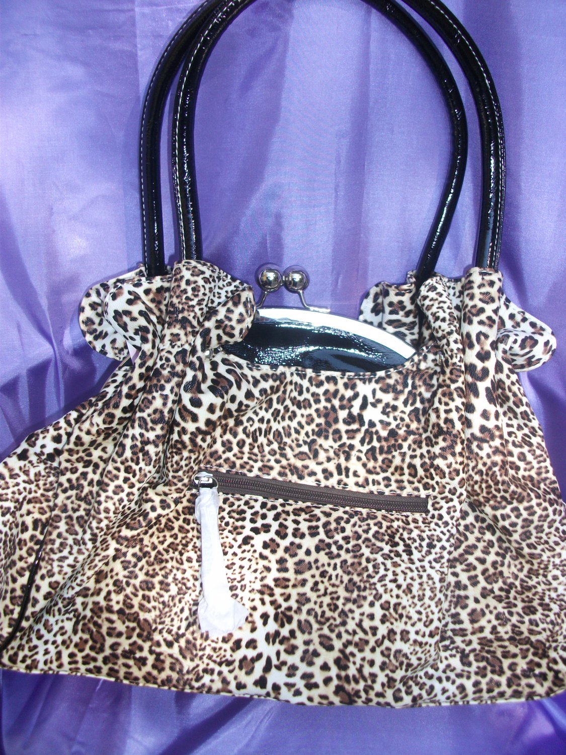 Leopard handbag
