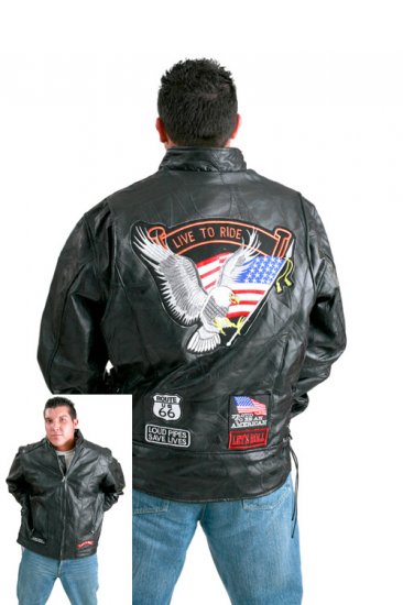 Leather Motorcycle Jacket