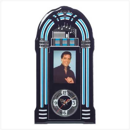 Elvis Jukebox Wall Clock