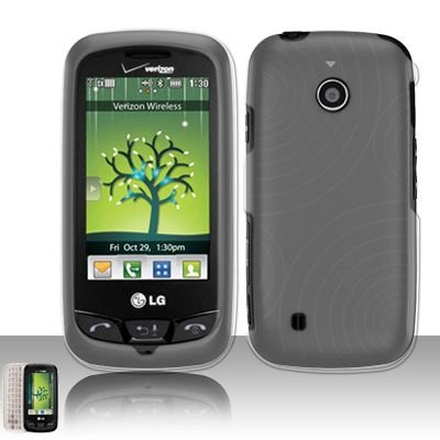 Hard Transparent Plastic Case for LG Cosmos Touch VN270 (Verizon)