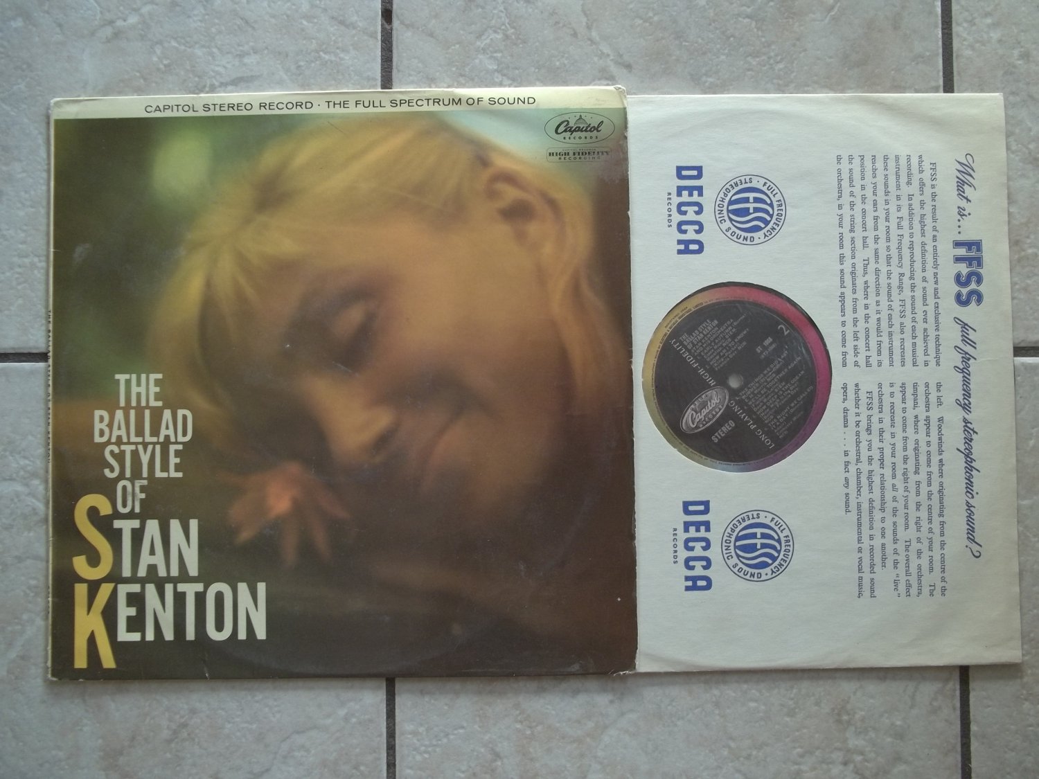 Stan Kenton The Ballad Style Of Stan Kenton LP / ST