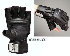ProForce® Gladiator Wrist Wrap Grappling Gloves - S/M