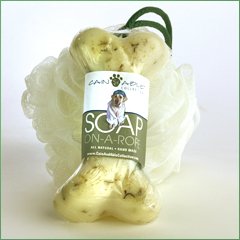 Cain & Able Dog Soap-On-A-Rope (PEPPERMINT)