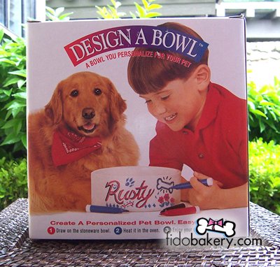 Design a Bowl: A bowl you personalize for your pet!