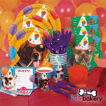93 PIECE DOG PARTY KIT