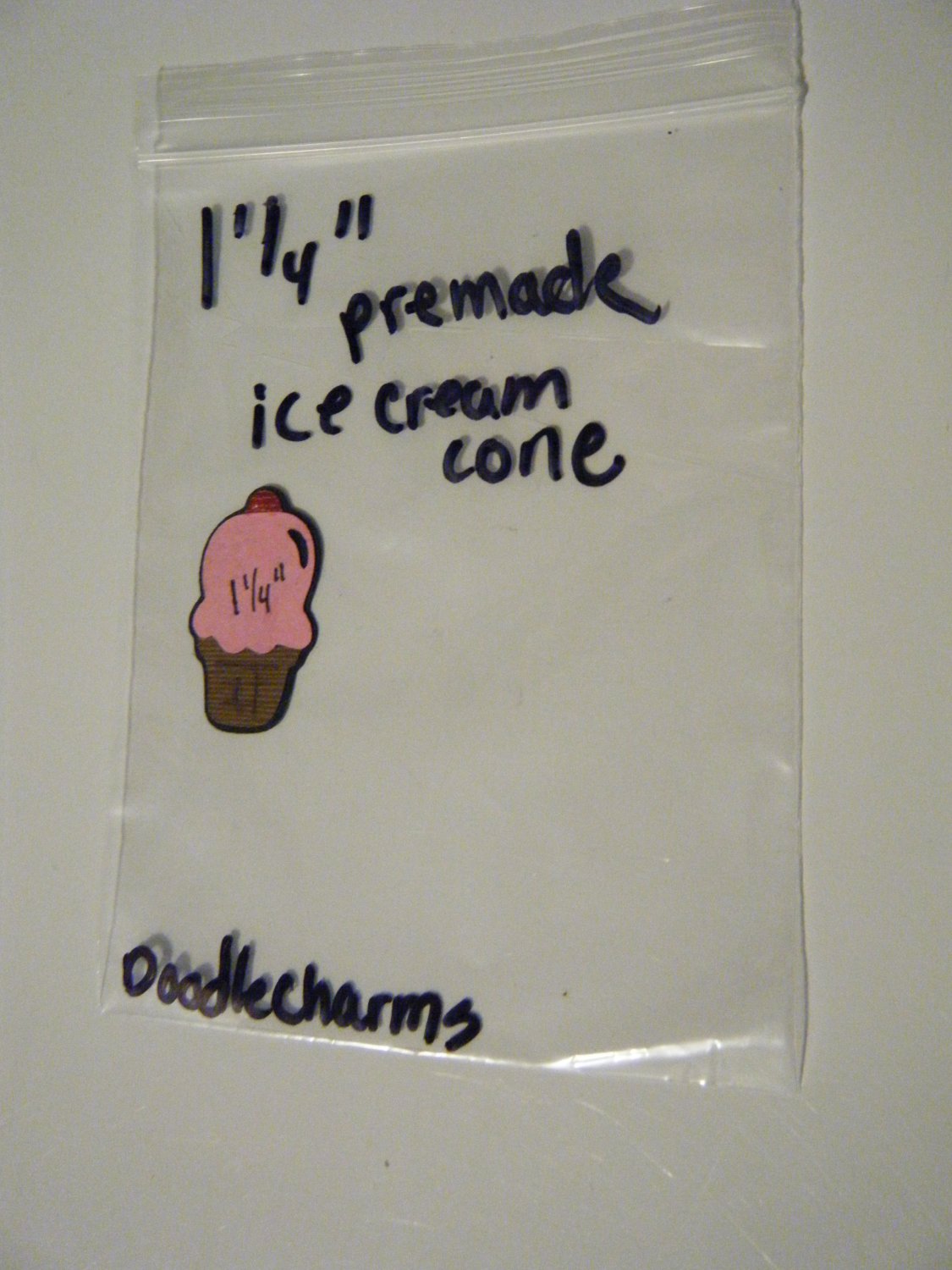 1.25 inch icre cream cone
