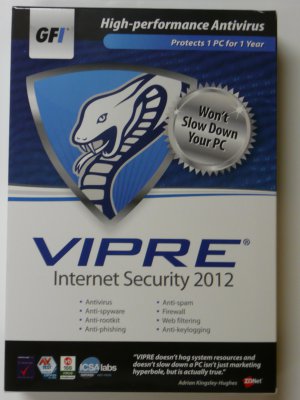 Vipre Internet Security 2012 License - 1 PC