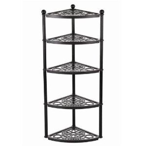 Le Creuset cast iron 5 Tier Pot Stand SATIN BLACK BRAND NEW IN BOX