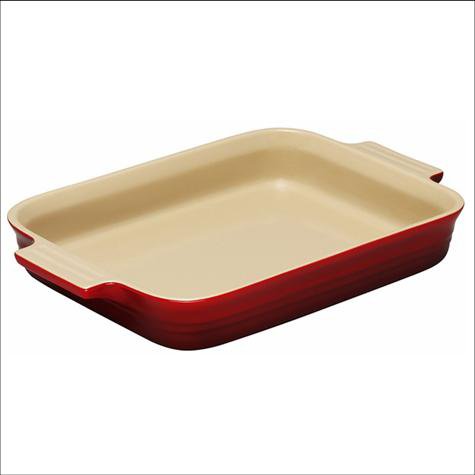 Le Creuset 26cm Rectangular oven Dish Red BNIB