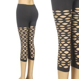 Stretch Net Capri Grey