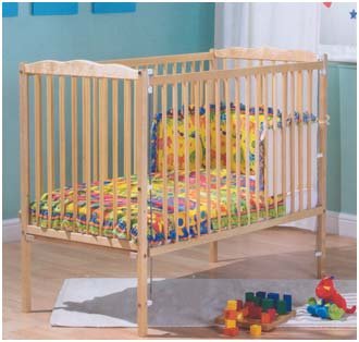 Saplings Jessica Cot Natural without Mattress