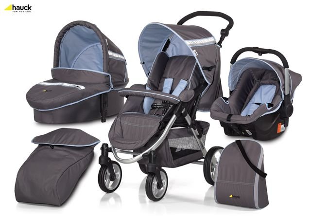Hauck Apollo 11 All In One Travel System - Sky Blue