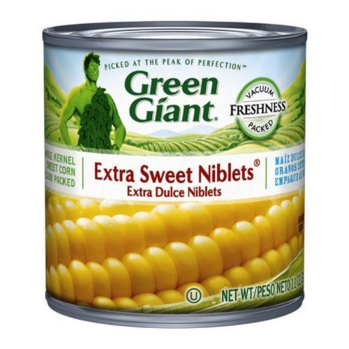 Green Giant, Extra Sweet Niblets, 11oz Can (Pack of 6)