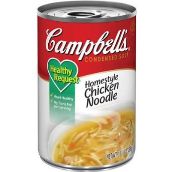 Campbell's, Healthy Request, Homestyle Chicken Noodle, Condensed Soup, 10.5oz Can
