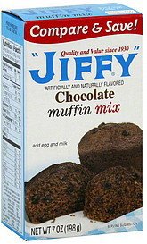 Jiffy, Chocolate Muffin Mix, 7oz Box