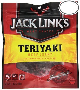 Jack Link's, Meat Snacks Beef Jerky, Teriyaki, 2.85oz Bag