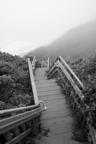 Block Island Southeast Beach Steps 8x10