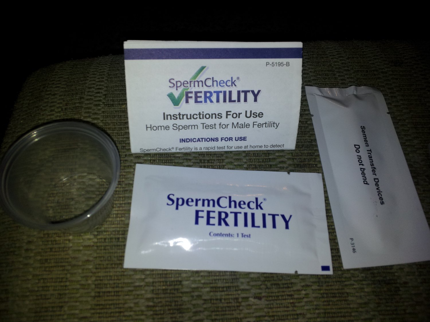 Spermcheck Fertility Home Sperm Count Test For Men Fertility