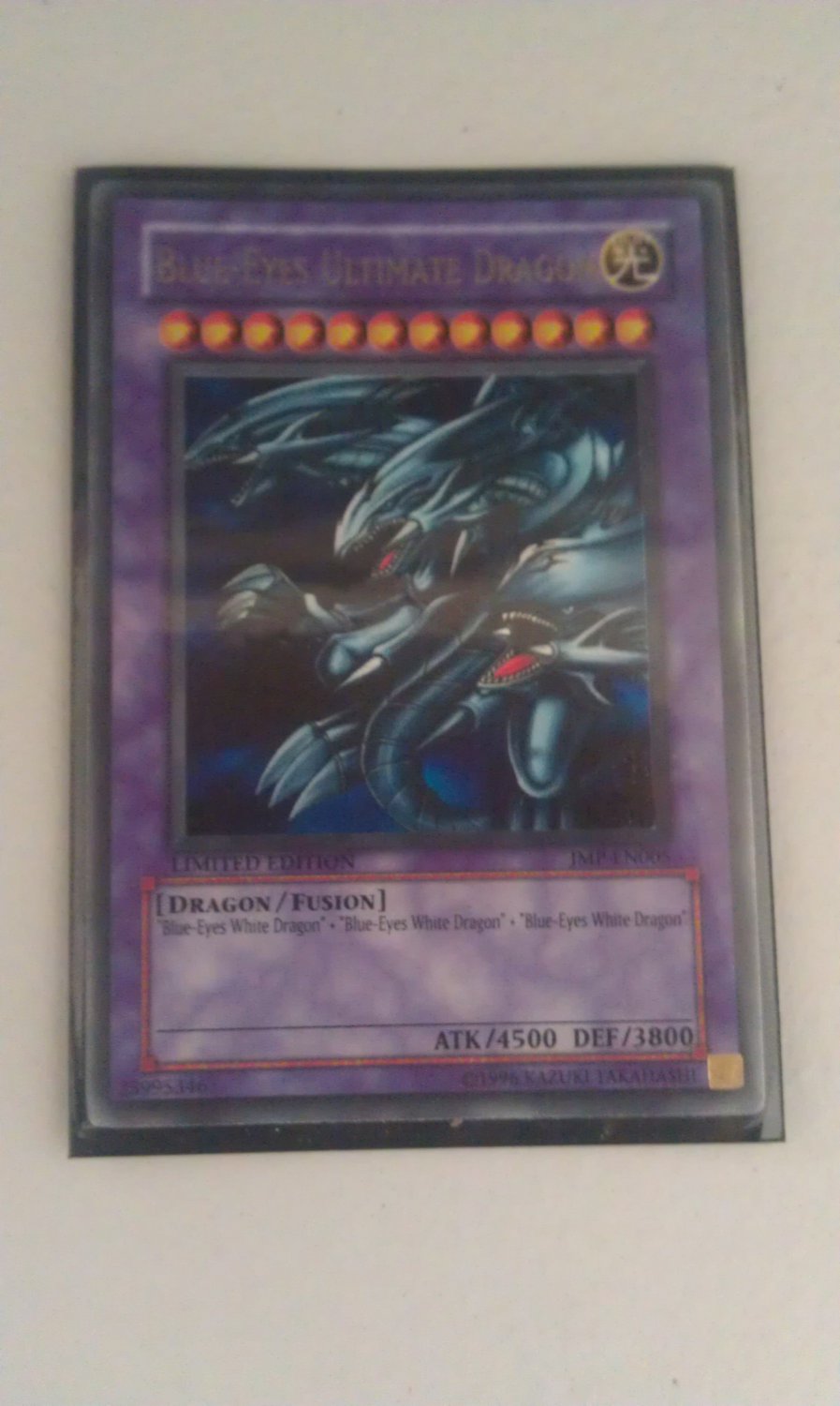 Blue Eyes Ultimate Dragon Limited Edition