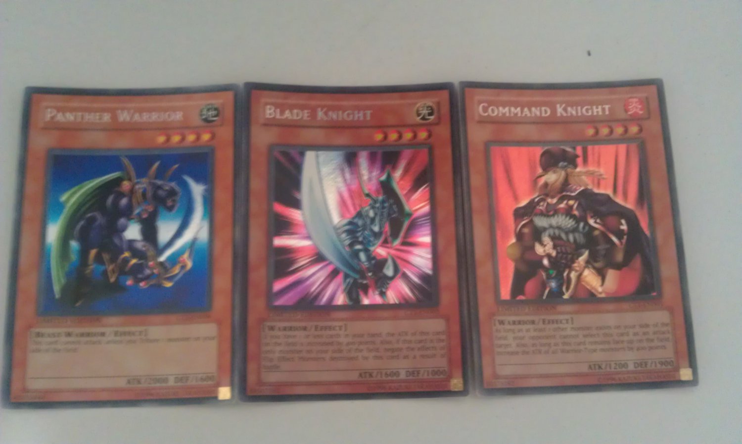 3 Limited Edition Cards