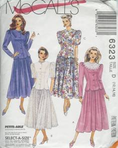 McCall's Sewing Pattern 6323 Women's Dress (12, 14, 16)