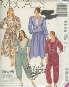 McCall's Sewing Pattern 5528 Women's Dress and Jumpsuit (10,12, 14)
