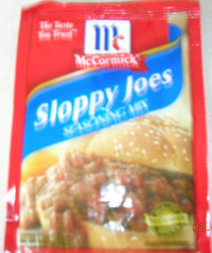 12 PACKS McCORMICK'S SLOPPY JOE SEASONING MIX PACKS