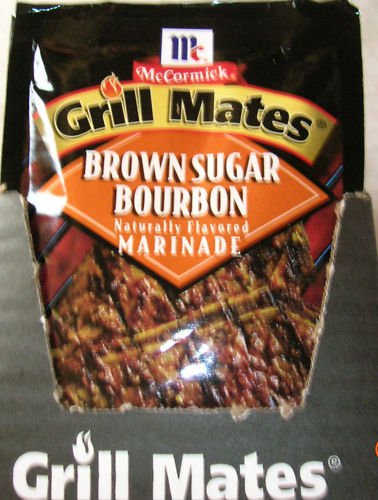 10 PACKS McCORMICK'S GRILLMATES BROWN SUGAR BOURBON