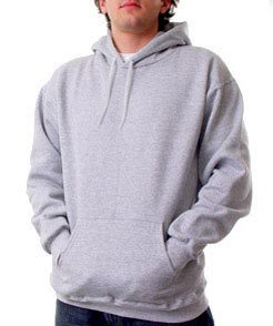 1 XL PULLOVER HOODED SWEATSHIRT BRAND NEW GRAY UNISEX