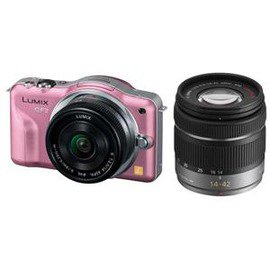 Panasonic DMC-GF3W Twin Lenses Pink