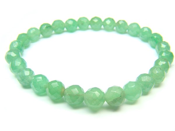 BAVXRS0800C Aventurine Round Shape 6mm Cut Bracelet
