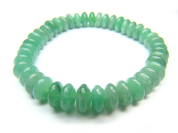 BAVXDO0408C Aventurine Donut Shape 4x8mm Bracelet